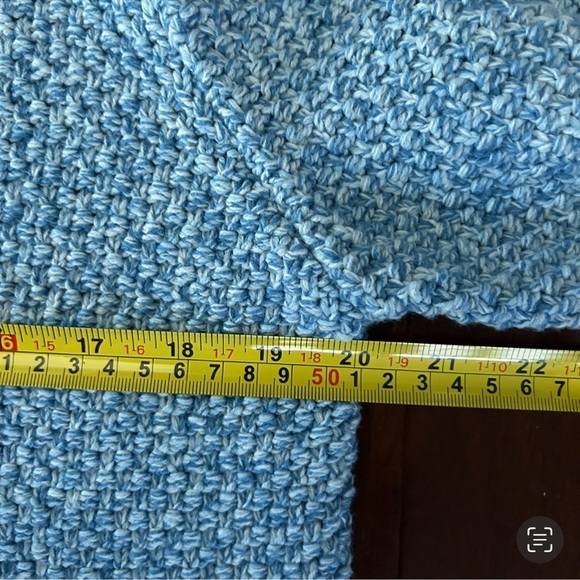 Uniqlo Knit Short Jacket (Long Sleeve) BLUE size Medium - Picture 14 of 14